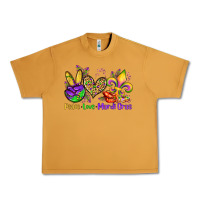 Peanut Butter peace love mardi gras olivia Urban Heavy Tee - OliviaCreatesArt