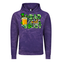 Cloud Purple St. Patrick's Bad and boozy Vintage Hoodie - OliviaCreatesArt