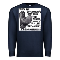 Navy Vintage Retro Anarchy Day Gift Premium Sweatshirt - maiPhamDesign