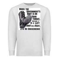 Oatmeal Heather Vintage Retro Anarchy Day Gift Premium Sweatshirt - maiPhamDesign