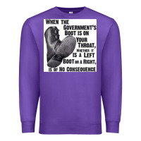 Purple Vintage Retro Anarchy Day Gift Premium Sweatshirt - maiPhamDesign