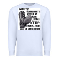 White Vintage Retro Anarchy Day Gift Premium Sweatshirt - maiPhamDesign