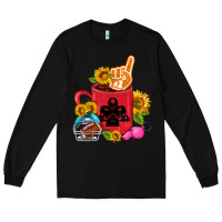 Black Western Football Coffee cup Long Sleeve Tee - FaDigitalArtStudio