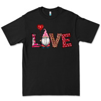 Black valentine's day gnomes love Premium Tee - RanaPortraitStore