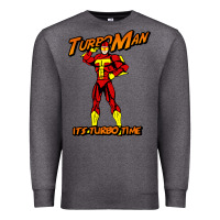 Charcoal Heather turbo man Premium Sweatshirt - maiPhamDesign