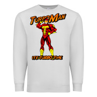 Dove Grey turbo man Premium Sweatshirt - maiPhamDesign