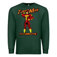Sports Green turbo man Premium Sweatshirt - maiPhamDesign