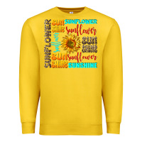 Lemon sunflower sunshine Premium Sweatshirt - AdoDesignShop