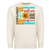 Sandshell sunflower sunshine Premium Sweatshirt - AdoDesignShop