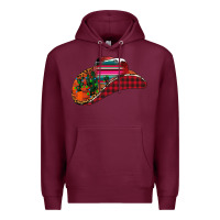 Burgundy Christmas Cowboy Premium Hoodie - CowhideDigitalArt