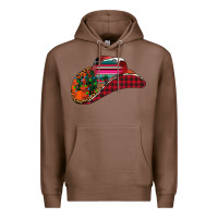 Chestnut Christmas Cowboy Premium Hoodie - CowhideDigitalArt