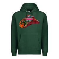 Sports Green Christmas Cowboy Premium Hoodie - CowhideDigitalArt
