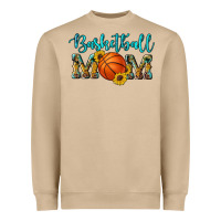 Mushroom western leopard camouflage sunflowers glitter mom basketball Heavyweight Sweatshirt - Artiststas