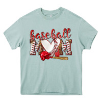 Arona Baseball Mom Heavy Core Tee - NancyCooperArtShop