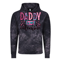 Cloud Black daddy is my valentine Vintage Hoodie - OliviaCreatesArt