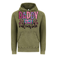 Vintage Olive daddy is my valentine Vintage Hoodie - OliviaCreatesArt