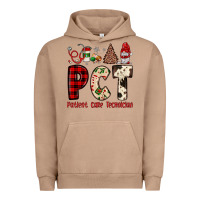 Pigment Burro pct patient care technician  christmas Urban Hoodie - JahusDesignShop