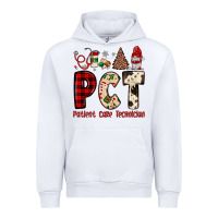 White pct patient care technician  christmas Urban Hoodie - JahusDesignShop