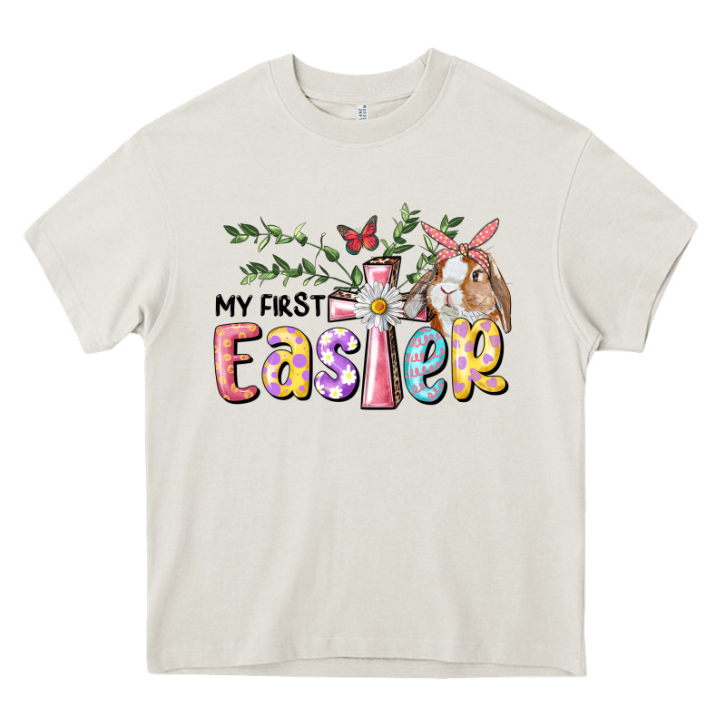 My First Easter Bunny Heavy Core Tee by RanaPortraitStore | Teevron