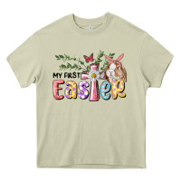 Mossy My First Easter Bunny Heavy Core Tee - RanaPortraitStore