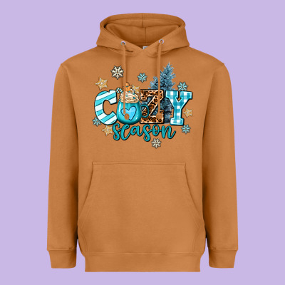 Cozy Season Heavyweight Hoodie Designed By Adodesignshop