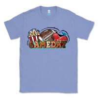 Colony Blue Game day football popcorn Classic Tee - HowdyJamesFarm