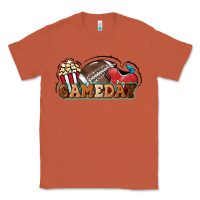 Copper Game day football popcorn Classic Tee - HowdyJamesFarm