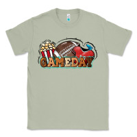 Matcha Game day football popcorn Classic Tee - HowdyJamesFarm