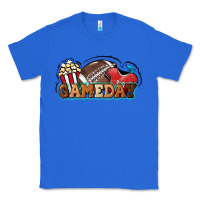 True Royal Game day football popcorn Classic Tee - HowdyJamesFarm