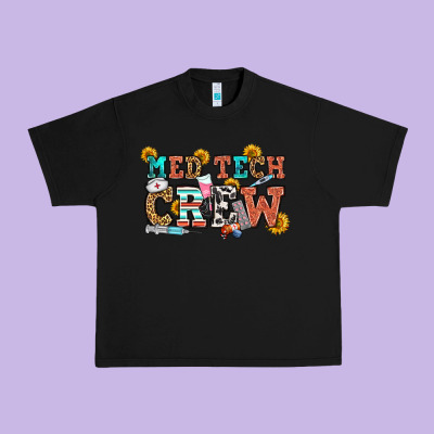 Med Tech Crew Urban Heavy Tee Designed By Oliviacreatesart