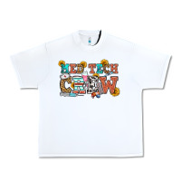 White med tech crew Urban Heavy Tee - OliviaCreatesArt