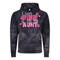 Cloud Black i wear pink for my aunt Vintage Hoodie - FaDigitalArtStudio