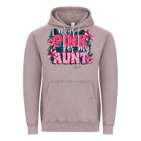 Vintage Zinc i wear pink for my aunt Vintage Hoodie - FaDigitalArtStudio