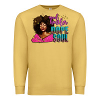 Antique Gold mad hustler dope soul Premium Sweatshirt - AdoDesignShop