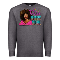 Charcoal Heather mad hustler dope soul Premium Sweatshirt - AdoDesignShop