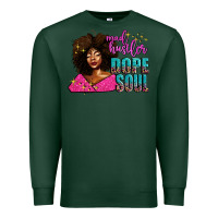 Sports Green mad hustler dope soul Premium Sweatshirt - AdoDesignShop