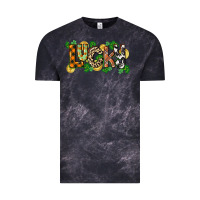 Cloud Black Western lucky St. Patrick's Day Vintage Tee - CowGirlArtShop