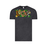 Vintage Black Western lucky St. Patrick's Day Vintage Tee - CowGirlArtShop