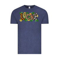 Vintage Denim Western lucky St. Patrick's Day Vintage Tee - CowGirlArtShop