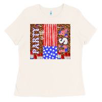 Bone party in the usa Ladies Tee - TumblerDesignByShophia