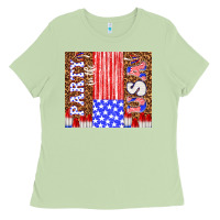 Matcha party in the usa Ladies Tee - TumblerDesignByShophia