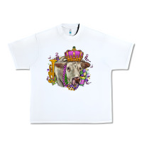 White charolais mardi gras Urban Heavy Tee - OliviaCreatesArt
