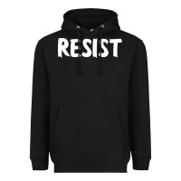 Black resist Heavyweight Hoodie - maiPhamDesign