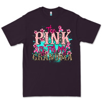 Plum The pink is for my Grandma Cancer Awareness Premium Tee - HowdyJamesFarm