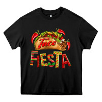 Black Taco Fiesta Heavy Core Tee - texasbilliewilder