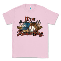Bubblegum Pink It's a Baseball kinda day Classic Tee - HowdyJamesFarm