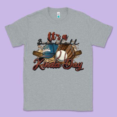 It's A Baseball Kinda Day Classic Tee Designed By Howdyjamesfarm