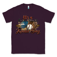 Plum It's a Baseball kinda day Classic Tee - HowdyJamesFarm