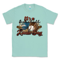 Seafoam It's a Baseball kinda day Classic Tee - HowdyJamesFarm