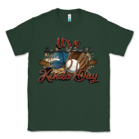 Sports Green It's a Baseball kinda day Classic Tee - HowdyJamesFarm